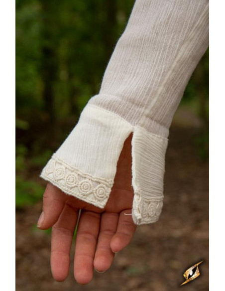 Isabel inner tunic, natural white color