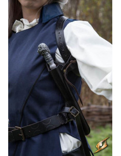 Tahalí of shoulder for Magic Wand, color black