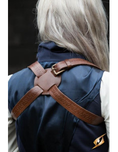 Shoulder tahalí for Magic Wand, brown color 2