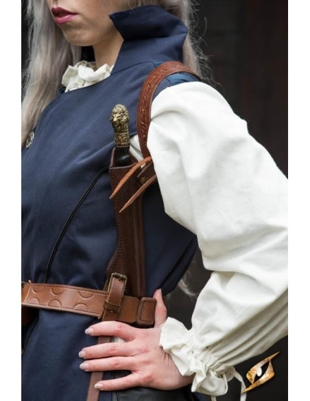 Shoulder tahalí for Magic Wand, brown...