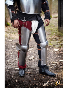 Leg protectors for Soldier, satin finish