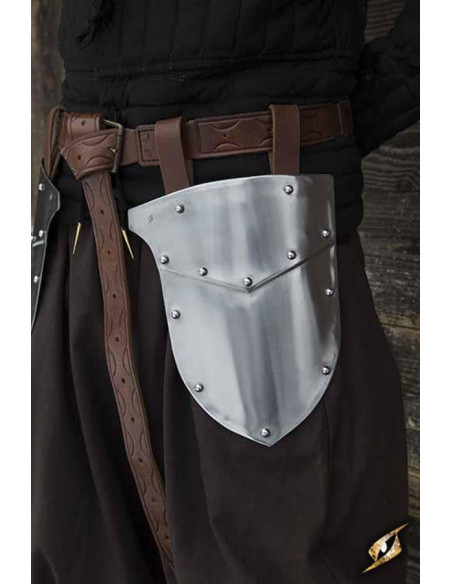 Warrior's medieval tassels, polished...