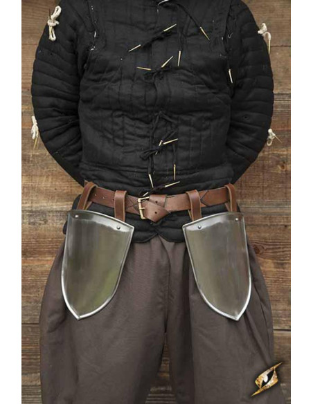 Squire's medieval escarcels, polished...