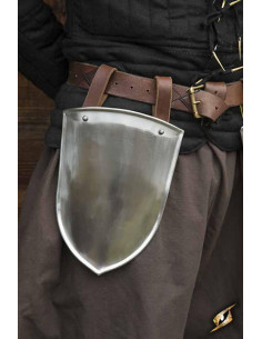 Squire's medieval escarcels, polished finish 2