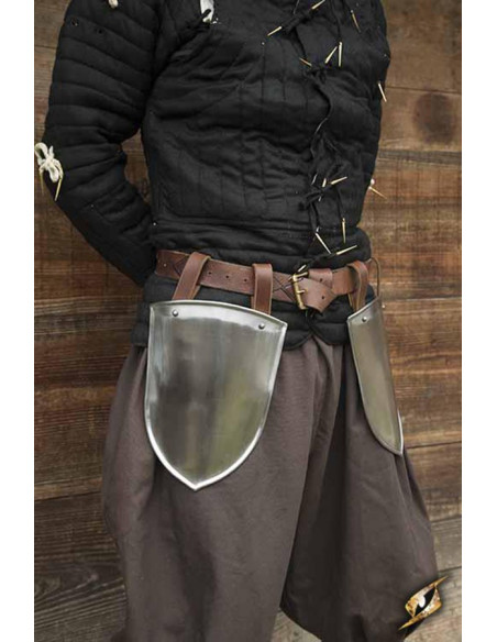 Squire's medieval escarcels, polished...