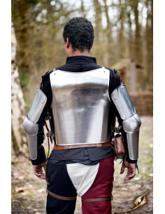 Medieval Squire breastplate, polished finish 2