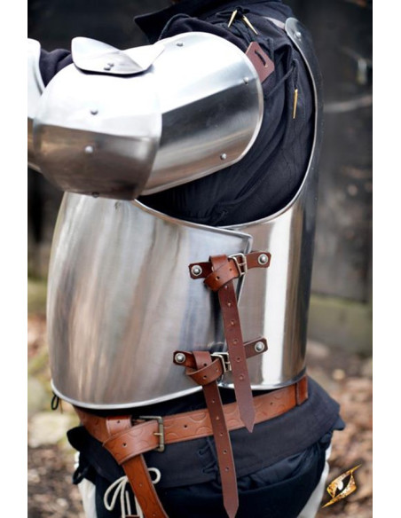 Medieval Squire breastplate, polished...
