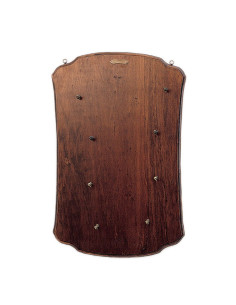 Wall display for 4 old pistols