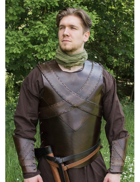 Leather armor with Cross Reinforcements