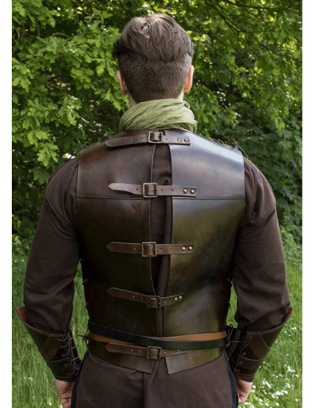 Leather armor with Cross Reinforcements