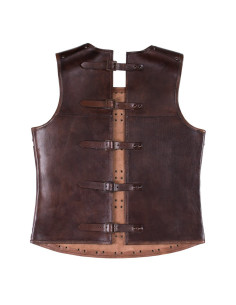 Short medieval brigandine, in leather 2