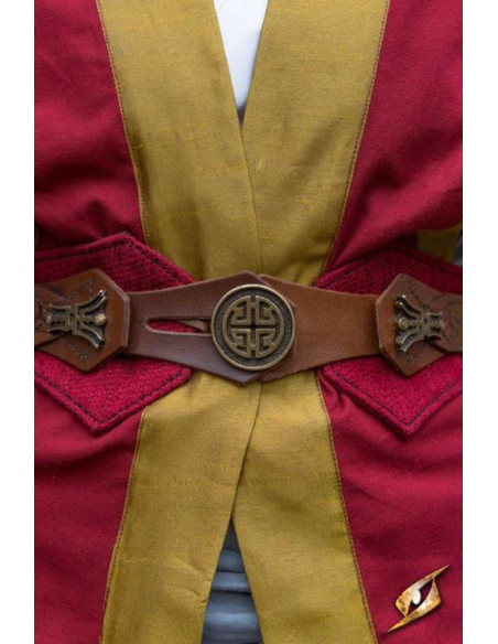 Japanese Samurai Belt Beruto, red and...