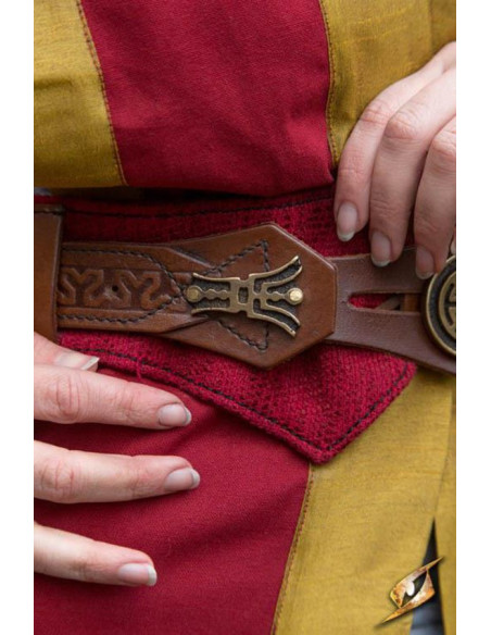 Japanese Samurai Belt Beruto, red and...