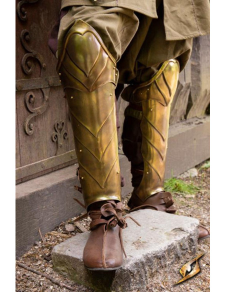 Illumine Fantasy Greaves, brass