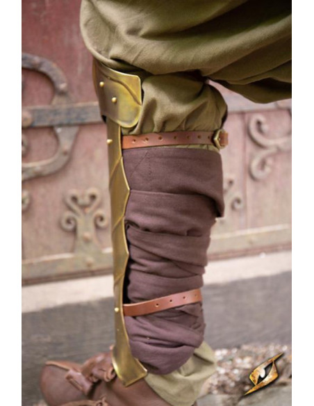 Illumine Fantasy Greaves, brass