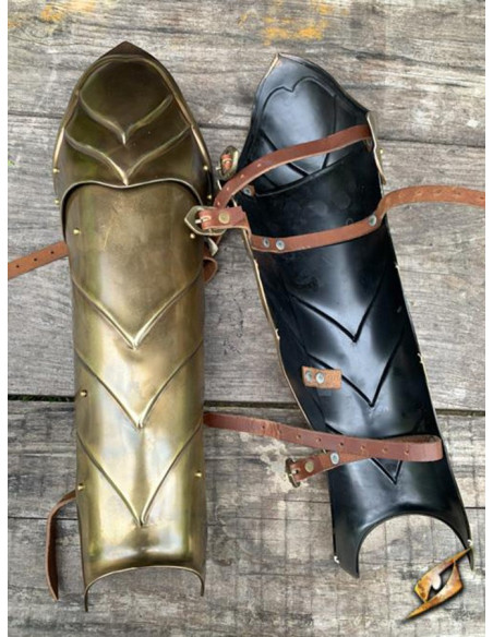 Illumine Fantasy Greaves, brass