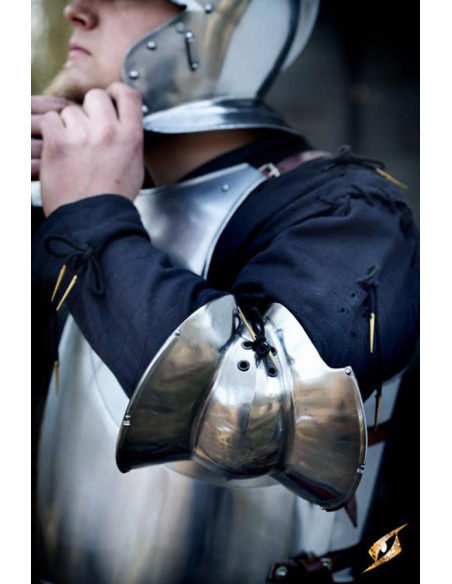 Braces of Milanese Armor, polished...