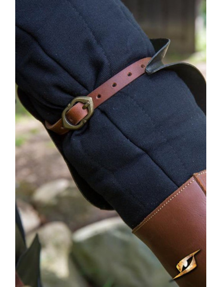 Braces of Milanese Armor, dark finish