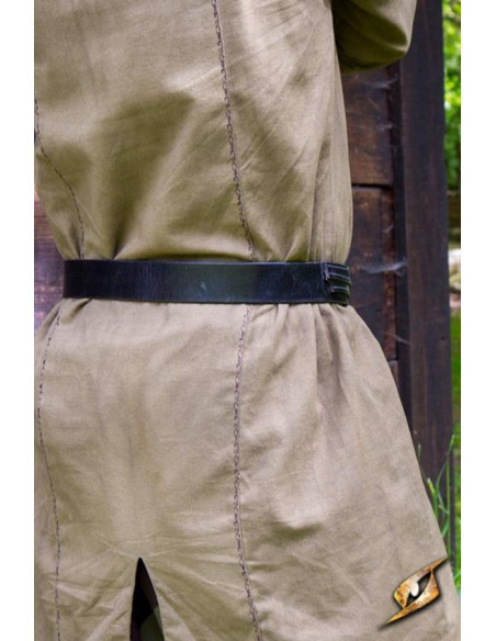 Dark Elves leather belt, black