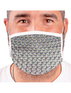 Medieval Reusable Chainmail Mask (for adults)