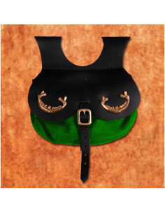 Viking bag Thane model, green color