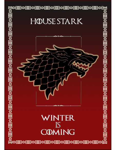 Banner Game of Thrones House Stark... Banner Game of Thrones House Stark...