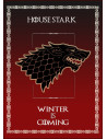 Banner Game of Thrones House Stark (50x70 cms.)