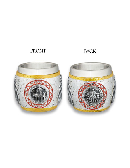 Templars shot glass