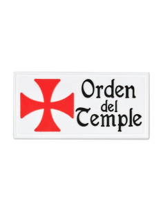 Order of the Temple patch with velcro (6x3 cm.)