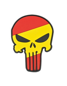 Skull Spain patch with velcro (6.6x9 cm.)