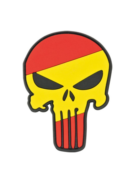 Skull Spain patch with velcro (6.6x9...