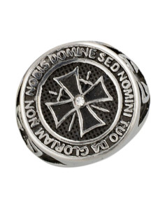Knights Templar Cross Ring 2