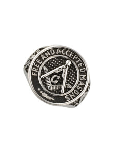Masonic Ring, Free And Accepted Masons