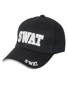 Black baseball cap SWAT