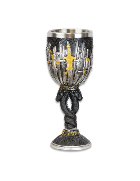 medieval decorative goblet swords