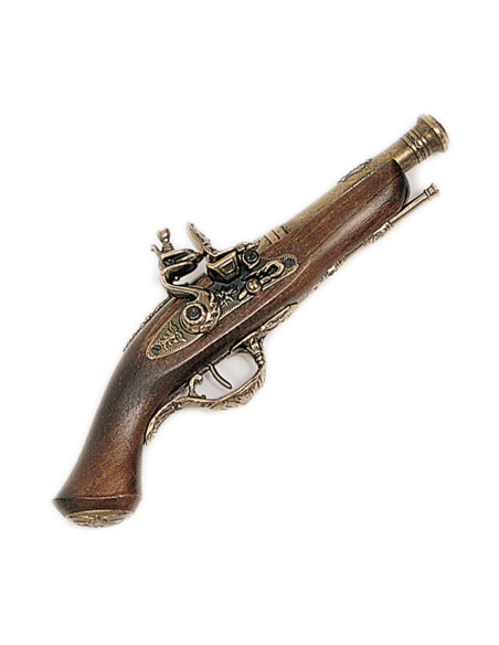 Italian Terzetta flintlock pistol