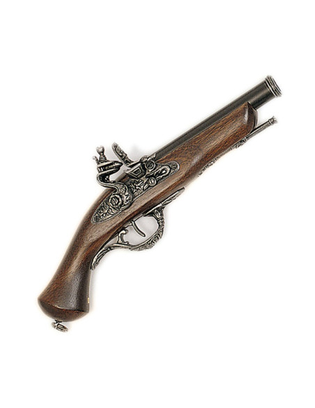 Italian Mazzagatto flint pistol 18th...