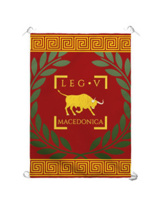 Banner Legio V Roman Macedonica (70x100 cms.)