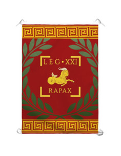 Banner Legio XXI Rapax Romana (70x100 cms.)