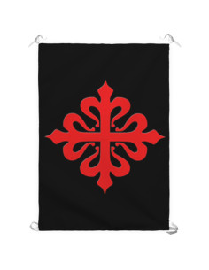 Cross Banner Order of Calatrava (70x100 cms.)