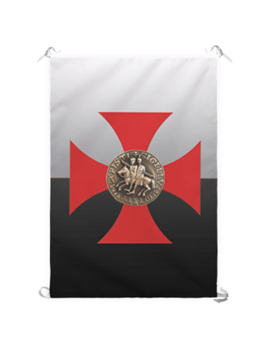 Banner Cross Templar Knights (70x100 cms.)