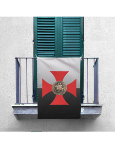 Knights Templar Cross Banner (70x100 cms.) 2