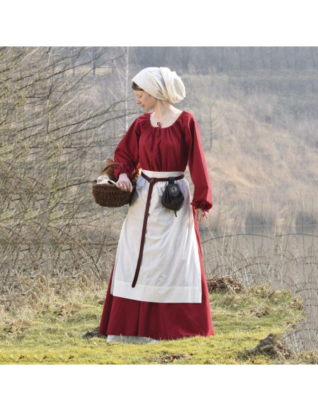 Ana medieval dress, red wine