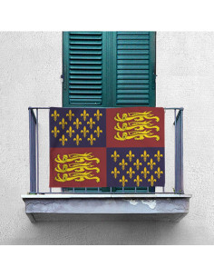 Banner Kingdom of England XIV-XV centuries (70x100 cms.) 2