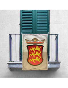 Lions Banner Ricardo Corazón de León (70x100 cms.) 2