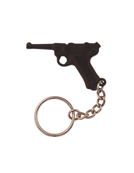 German Luger pistol keychain