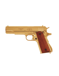 M1911A1 brass plated automatic pistol