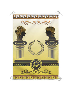 Greek Gods Banner (70x100 cms.)
