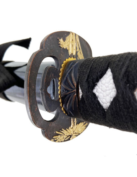 Carbon Steel Katana warm oil