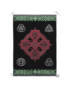 Banner Symbolism and Celtic Cross (70x100 cms.)
